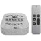 NHL San Jose Sharks Black Text Apple TV Skin